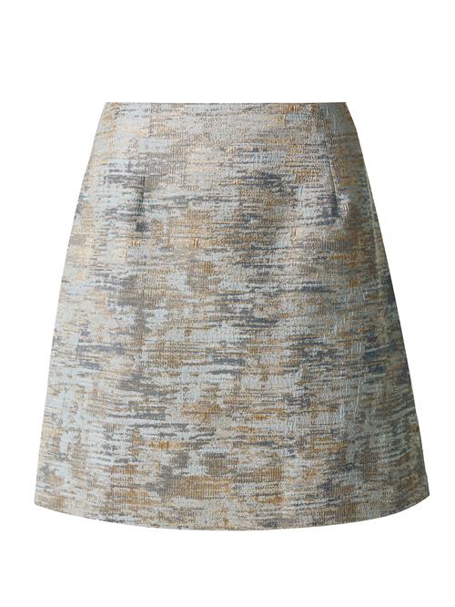 Se MEXX Nederdel  røgblå / lyseblå / guld ved About You