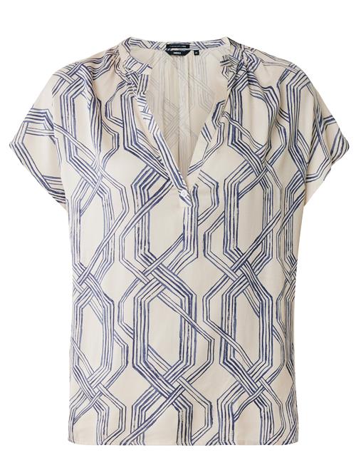 MEXX Bluse  creme / marin