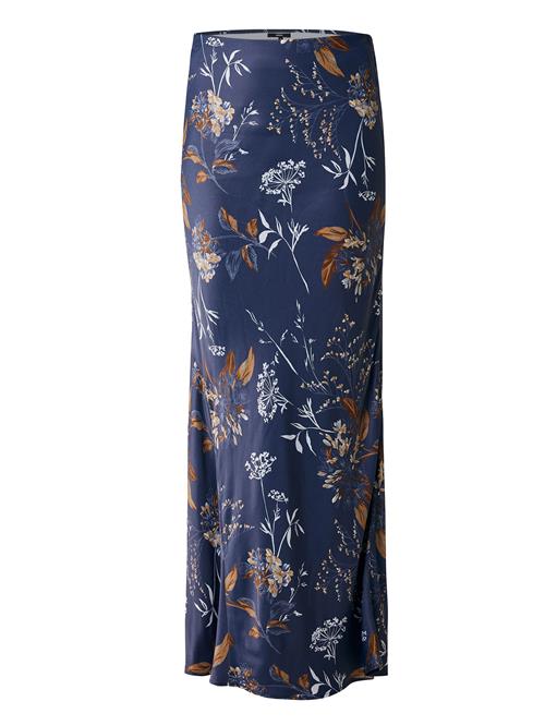 MEXX Nederdel  navy / brun / hvid