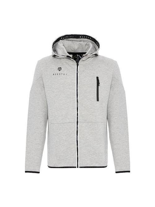 MOROTAI Sportssweatjakke 'NEO'  lysegrå