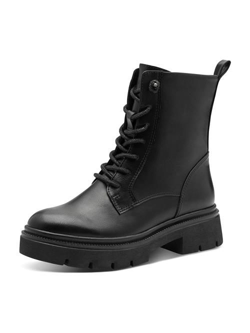 MARCO TOZZI Snørestøvletter  sort