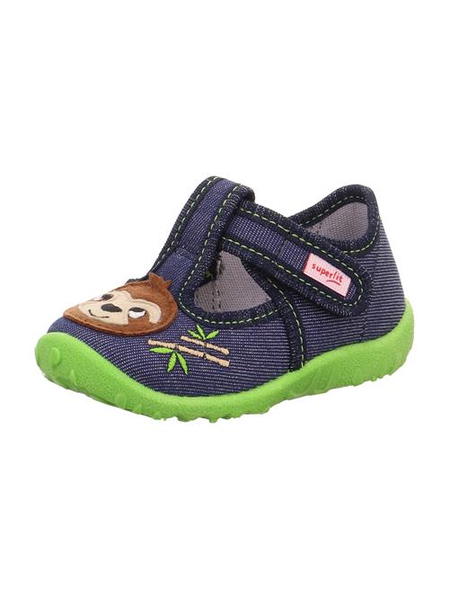 SUPERFIT Hjemmesko 'SPOTTY'  beige / mørkeblå / brun / sort