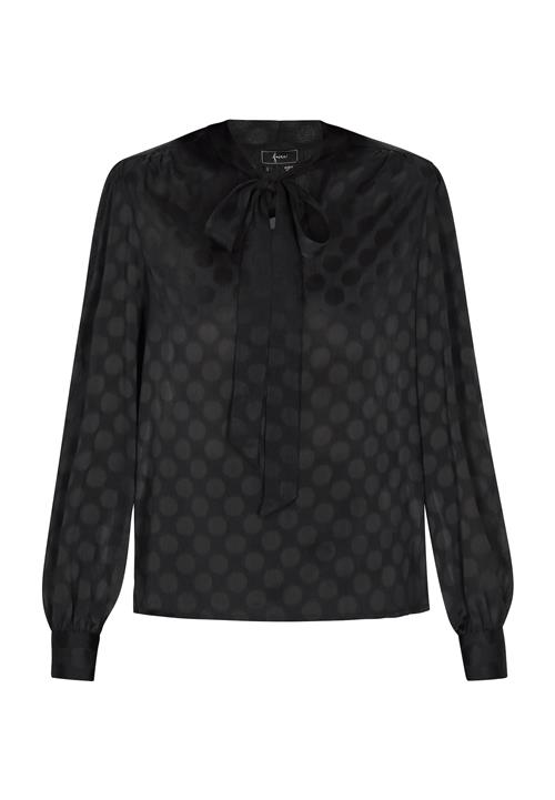 faina Bluse 'Fashion Look'  antracit / sort
