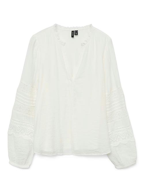 VERO MODA Bluse 'VMTiffani'  hvid