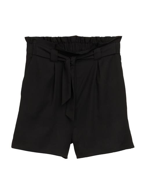 TOM TAILOR DENIM Bukser med lægfolder  sort