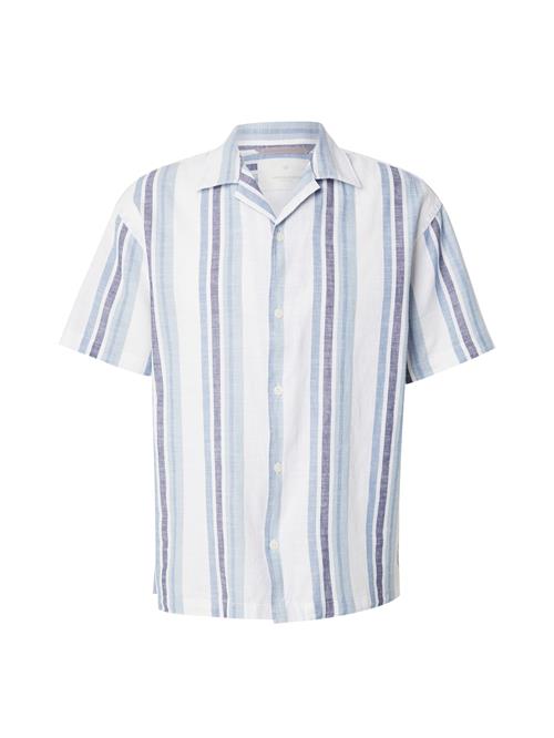 JACK & JONES Skjorte 'JPRCCSummer'  safir / lyseblå / hvid