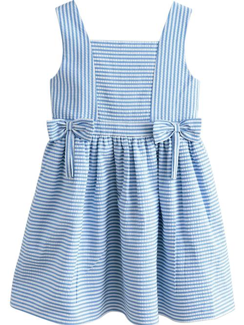 Next Kjole  himmelblå / hvid