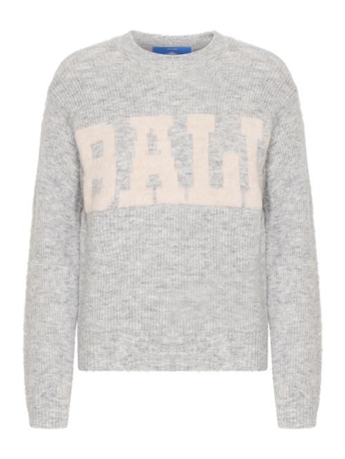 Ball Pullover ' STACY '  grå / lys pink