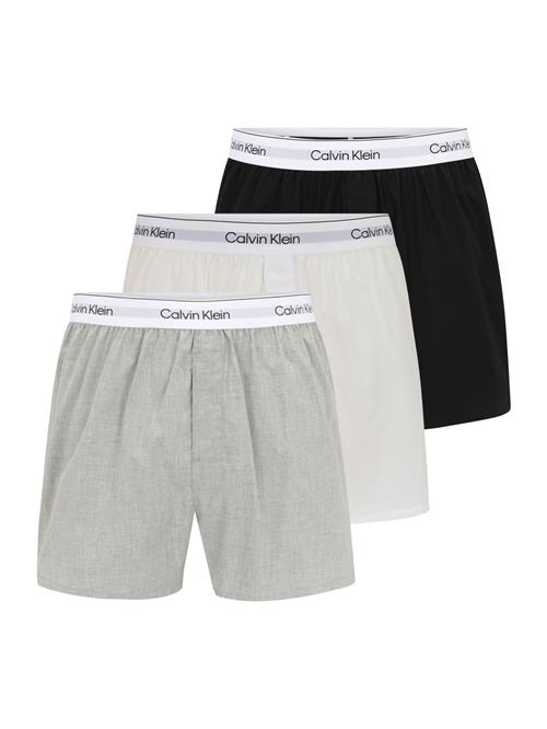 Calvin Klein Underwear Boksershorts  grå / sort / hvid