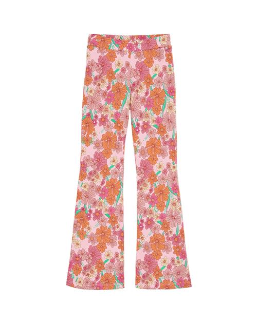 WE Fashion Bukser  turkis / pastelgul / orange / lyserød