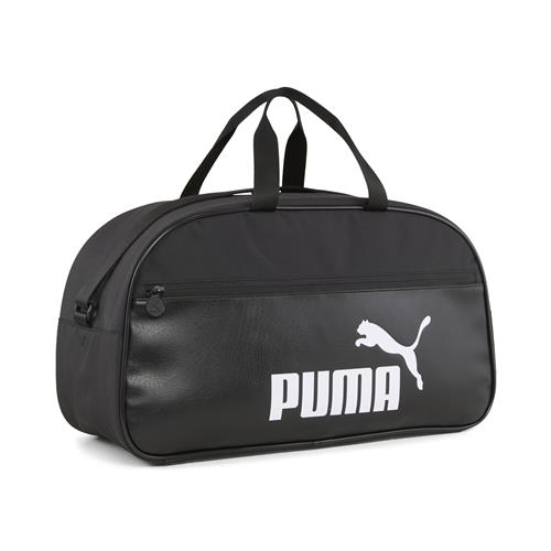PUMA Sportstaske 'Campus'  sort / hvid