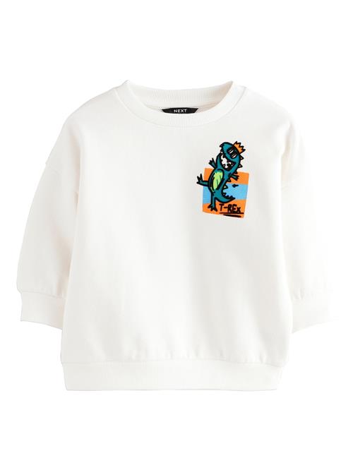 Next Pullover  grøn / orange / sort / hvid