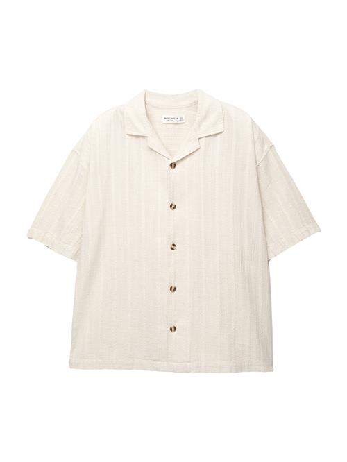 Pull&Bear Skjorte  lysebeige