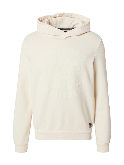 CAMP DAVID Sweatshirt  ecru