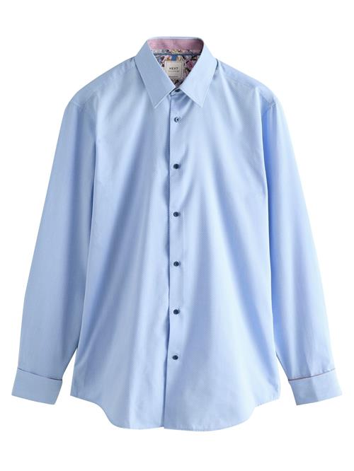 Next Skjorte  lyseblå / hvid