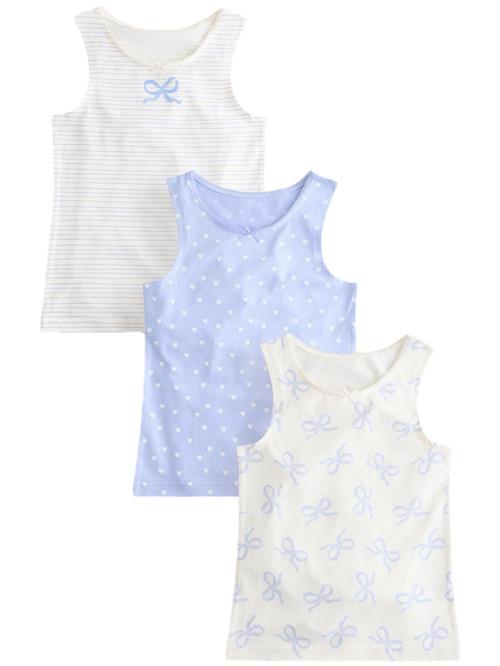 Next Undertrøje  lyseblå / hvid