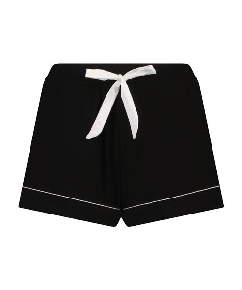 Hunkemöller Pyjamasbukser 'Essential'  sort / hvid