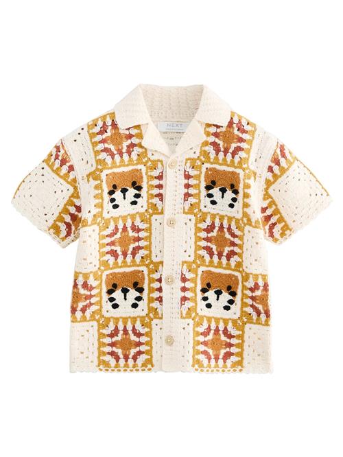 Next Cardigan  lysebeige / brun / orange / sort