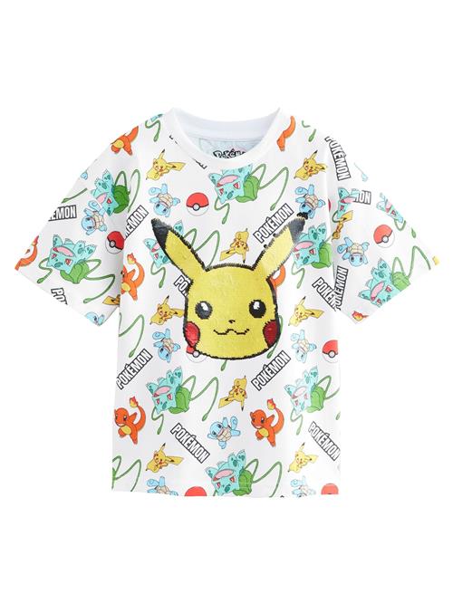 Next Shirts 'Pokémon'  aqua / gul / sort / hvid