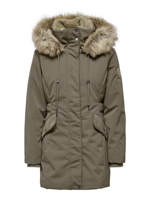 ONLY Vinterfrakke  brun