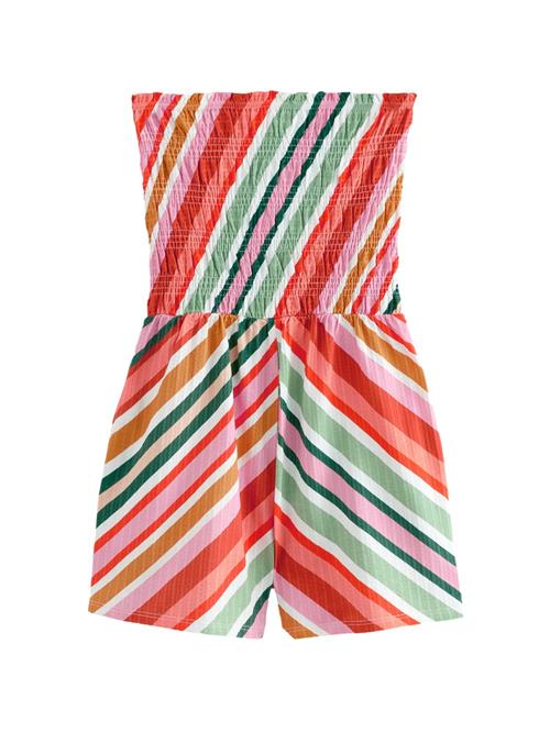 Next Jumpsuit  mint / mørkegrøn / lyserød / hvid