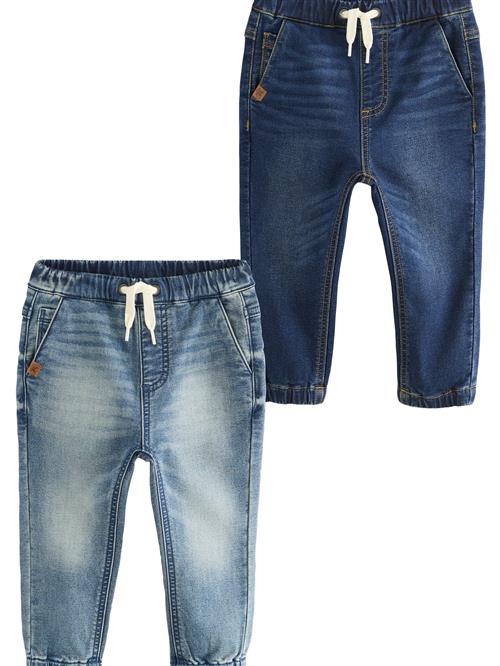Next Jeans  blue denim / brun / hvid