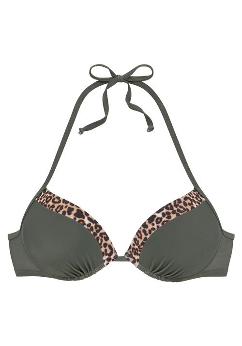 LASCANA Bikinioverdel  beige / brun / oliven