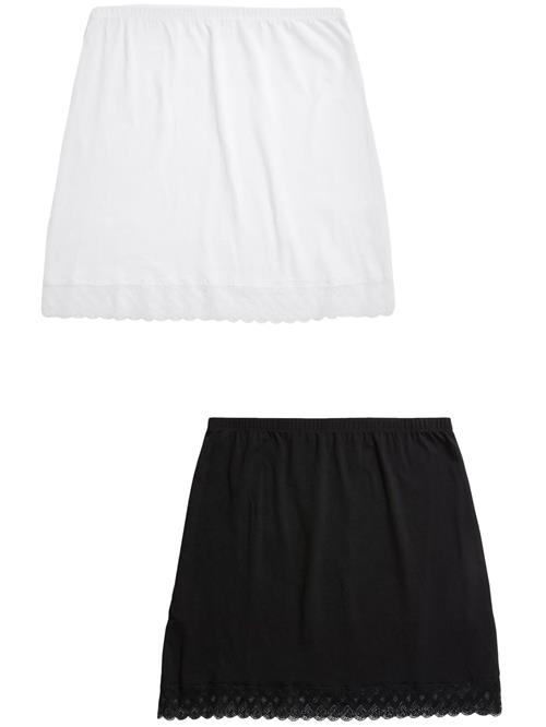 Next Nederdel  sort / hvid