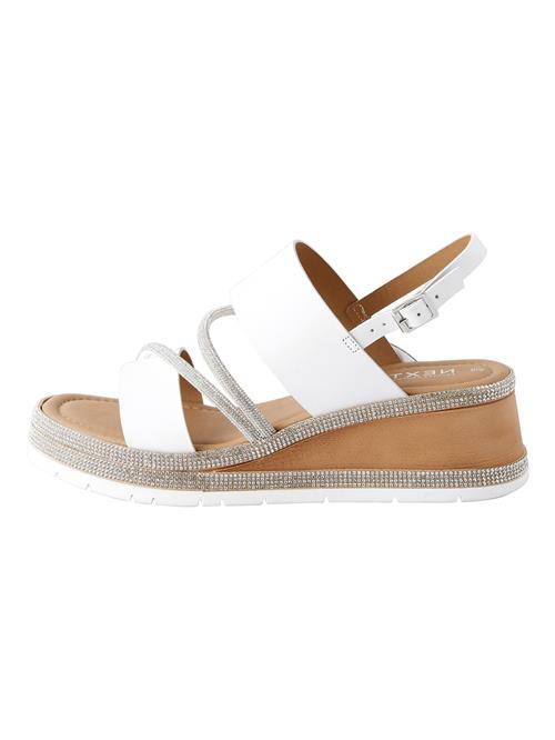Next Sandaler med rem 'Forever Comfort'  transparent / hvid