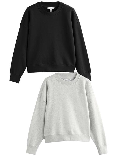 Next Sweatshirt  grå / sort
