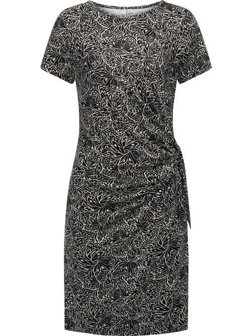 Ragwear Kjole 'Knotta'  sort / hvid