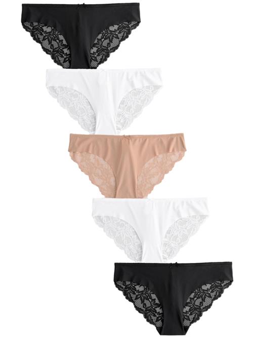 Next Slip  nude / sort / hvid