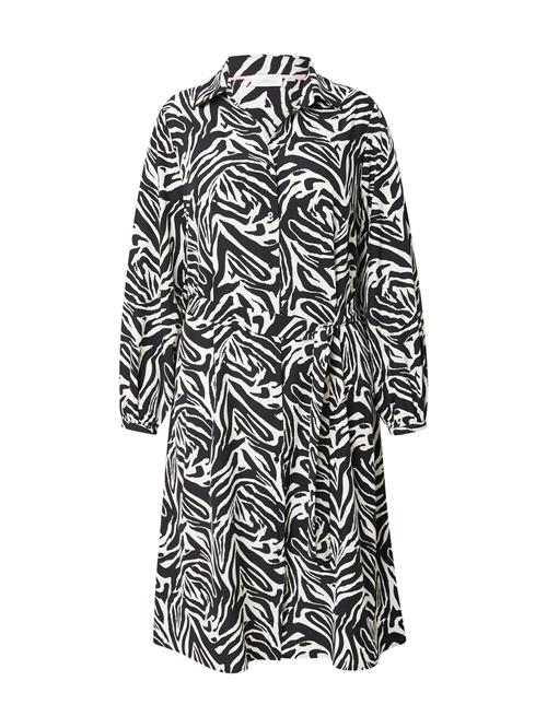 ONLY Carmakoma Blusekjole 'CARGraphie'  beige / sort