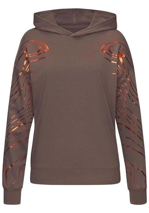 LASCANA ACTIVE Sweatshirt  brun / blandingsfarvet