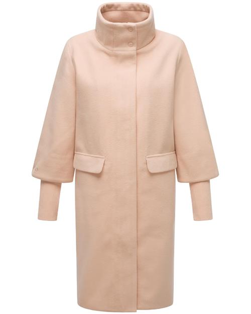 NAVAHOO Overgangsfrakke 'Polarblüte 14'  fersken