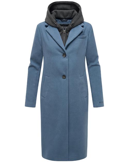 NAVAHOO Overgangsfrakke 'Kekstraum 14'  blå