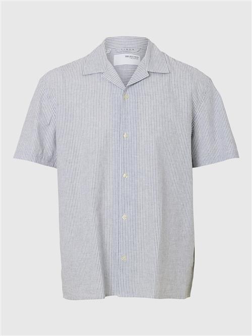 SELECTED Skjorte  blå / hvid