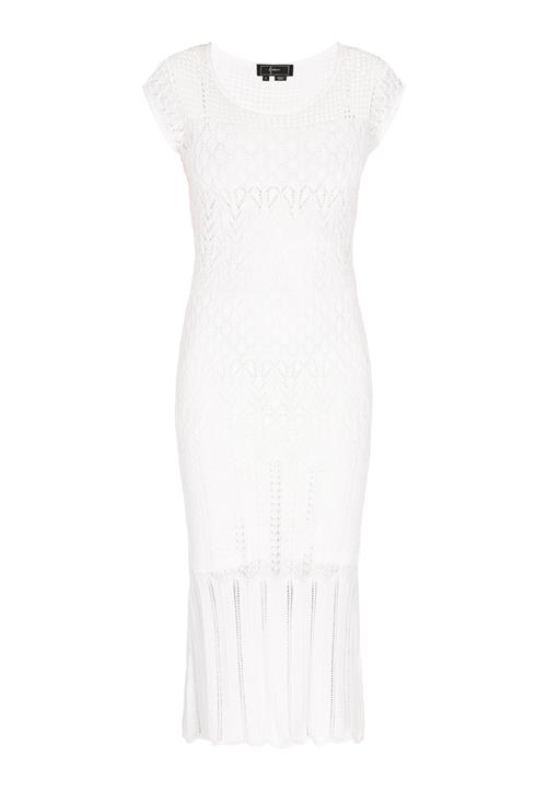 faina Strikkjole 'Fashion Look'  hvid