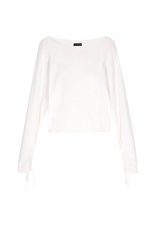 DreiMaster Klassik Pullover 'Classic Look'  hvid