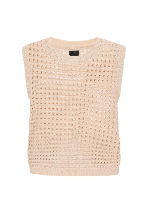 DreiMaster Klassik Strikvest  beige