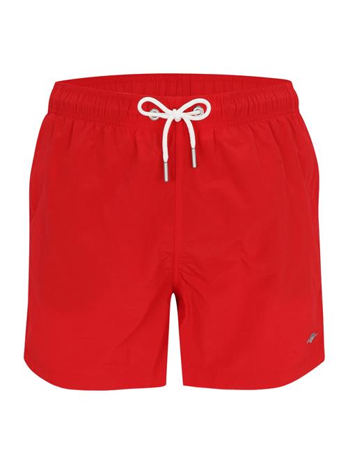 GANT Badeshorts  rød / hvid