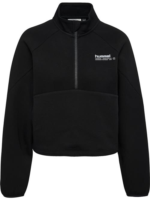 Hummel Sportsweatshirt 'Tech Fleece'  grå / sort / hvid