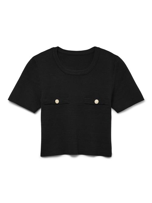 VERO MODA Pullover 'Kristin'  guld / sort