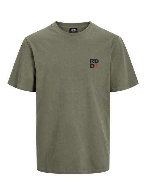 R.D.D. ROYAL DENIM DIVISION Bluser & t-shirts  khaki / rød / sort