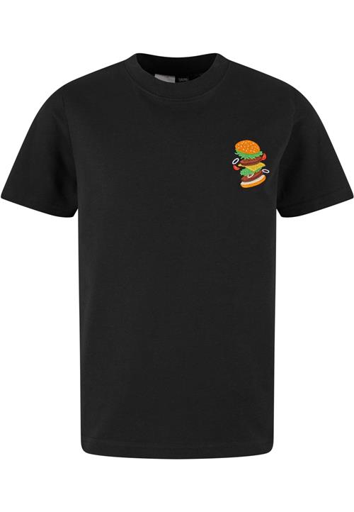 Mister Tee Shirts 'Burger Love'  brun / grøn / orange / sort