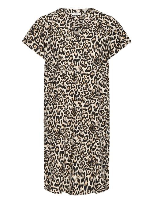 b.young Sommerkjole 'BYFalakka'  elfenben / choko