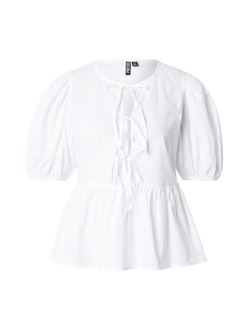 PIECES Bluse 'Jolly'  hvid
