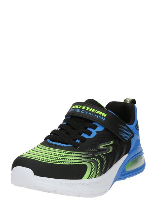 SKECHERS Sneakers 'MICROSPEC MAX ADVANCE'  royalblå / lysegrøn / sort