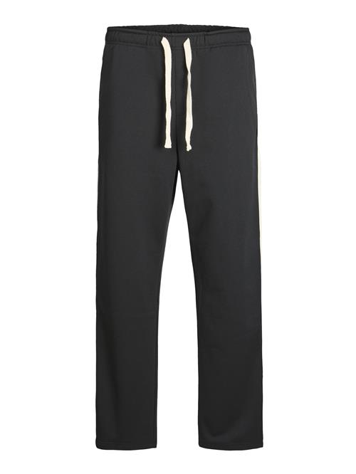 JACK & JONES Bukser  sort / hvid