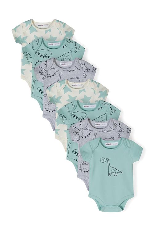 MINOTI Sparkedragt/Body  mint / lilla / sort / hvid